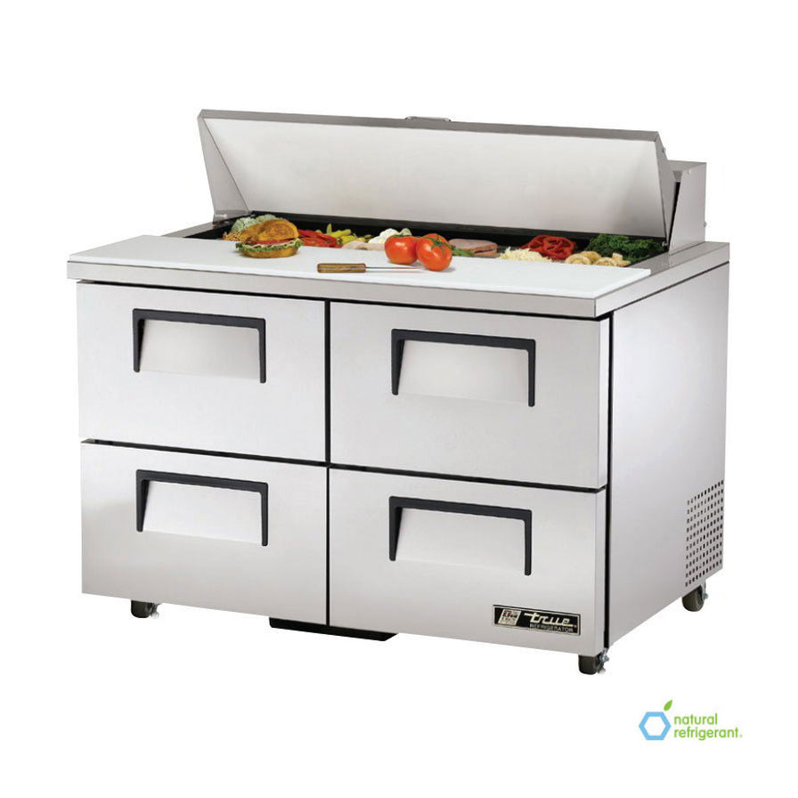 True TSSU-48-12D-4-ADA-HC 48" ADA Compliant 4-Drawer Salad/Sandwich Pr ...
