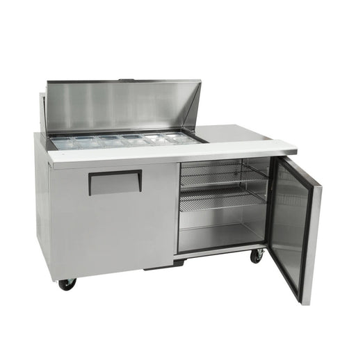 TRUE 60" 2 DOOR MEGA TOP SALAD/SANDWICH UNIT WITH HYDROCARBON REFRIGERANT-TSSU-60-18M-B-HC - Nella Cutlery Toronto