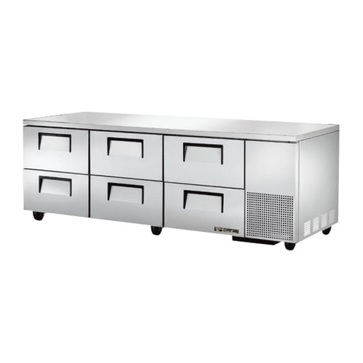 TRUE 6 DRAWER UNDERCOUNTER REFRIGERATOR - TUC-93D-6 - Nella Cutlery Toronto