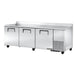 TRUE 3 DOOR WORKTOP REFRIGERATOR - TWT-93 - Nella Cutlery Toronto
