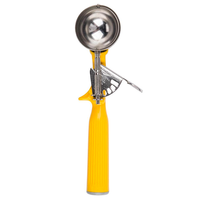 Vollrath 47144 1.63 Oz. Jacob's Pride #20 Yellow Thumb Disher