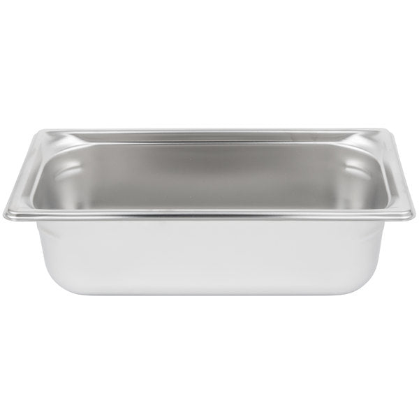 Vollrath 90342 Super Pan 3, 1/3 Size Stainless Steel Steam Table Pan - 4" Deep
