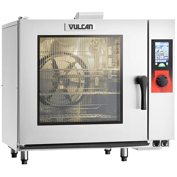Vulcan TCM-101G 10 Pan Half Size Boilerless Gas Combi Oven - 93,000 BTU