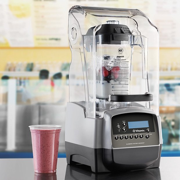 Vitamix 36021 1.4L Advance Blending Station with Touchpad Control, 3-Peak HP - 120V/15A