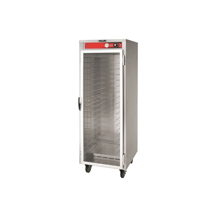 Vulcan VHFA18 25" Non-Insulated 36 Full-Size Pan Heated Cabinet with Glass Door - 120V/2,000W