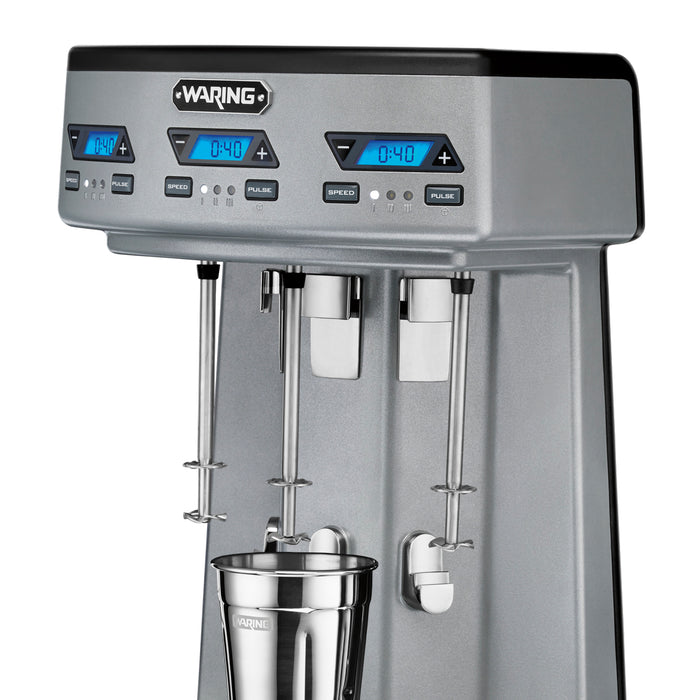 Waring Heavy Duty Triple Spindle Drink Mixer With Timer - WDM360TX