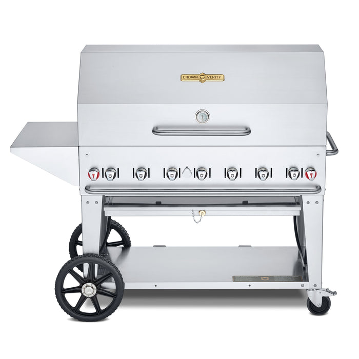 Crown Verity CV-MCB-48PKG 48" Mobile BBQ Grill Package - Liquid Propane
