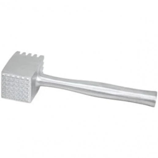 Winco AMT-4 12" 2 Sided Heavy Aluminum Meat Tenderizer