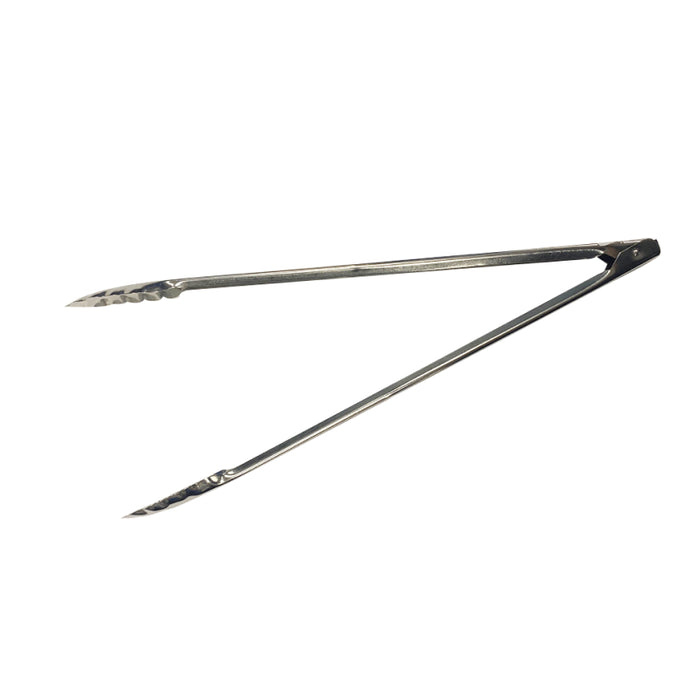 Winco UT-16LT 16" Coiled Spring, Stainless Steel Utility Tongs