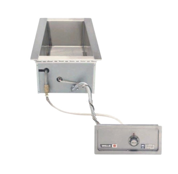 Well MOD-100TD 21.75" Built-In Drain Food Warmer with Thermostatic Control - 120V, 1 Phase