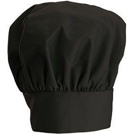 帽子 LYNCH silversmith cap Black Winco The Signature Look Black Chef's Hat - CH-13BK — Nella Online