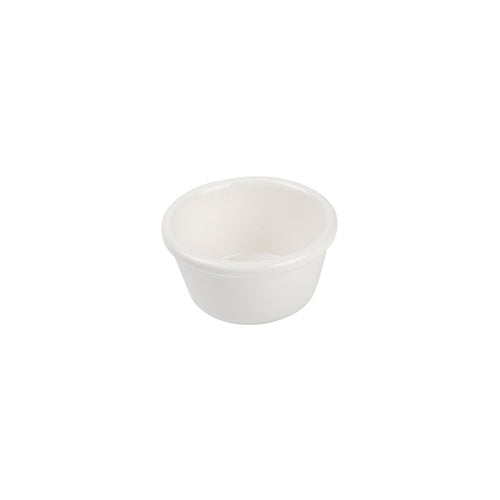 Winco RP-1W 1.5 Oz Plain White Melamine Ramekin
