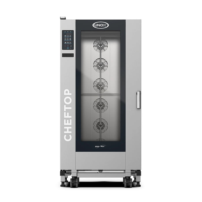 Unox XAVL-2021-NPRS ChefTop MIND.Maps Plus Natural Gas Combi Oven with 208V-240V, 1 Ph