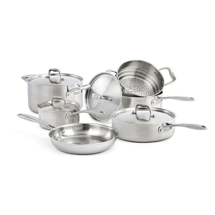 Zwilling SOL II 10-Piece Stainless Steel Cookware Set