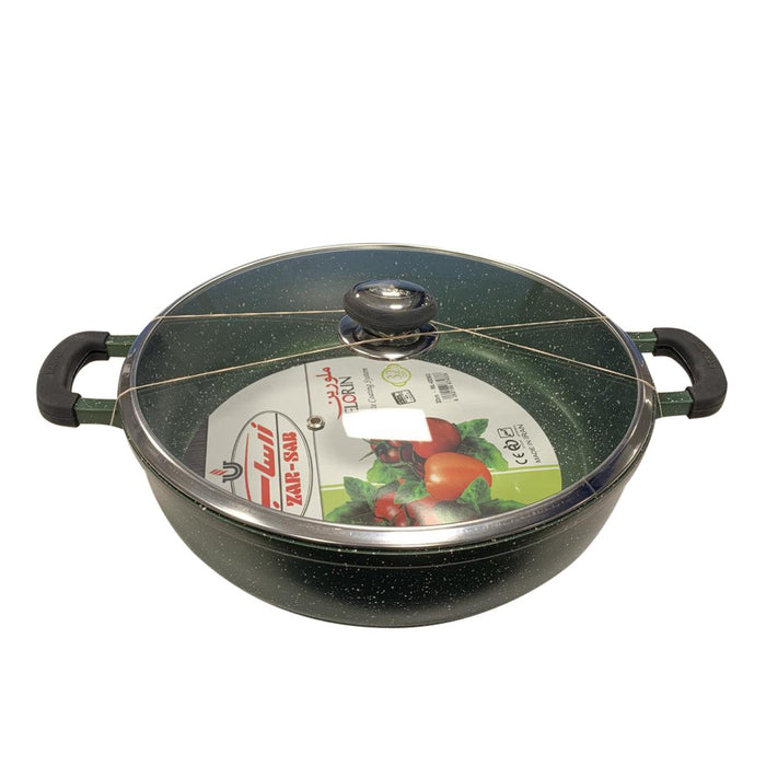 Acrochef 13" Green Pot with Black Handle - RP-432 - Nella Online