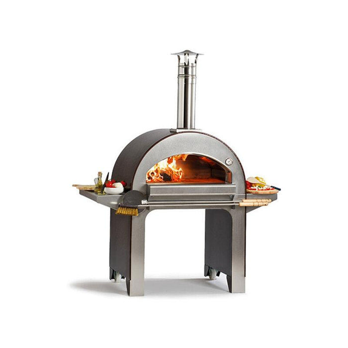 Alfa 4 PIZZE Wood Fired Pizza Oven With Stand - FX4PIZ-LRAM