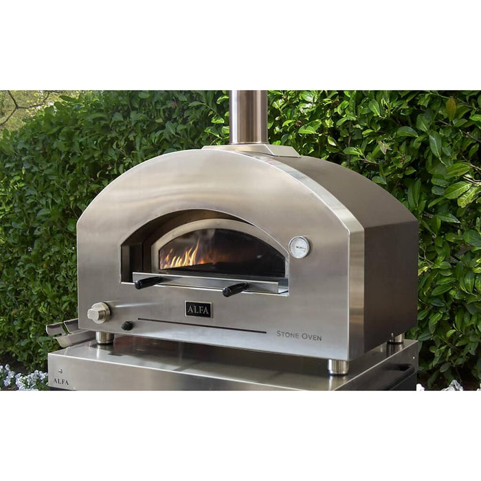 Alfa Stone Large Gas Pizza Oven - 5.16 Cu. ft - FXSTONE-L