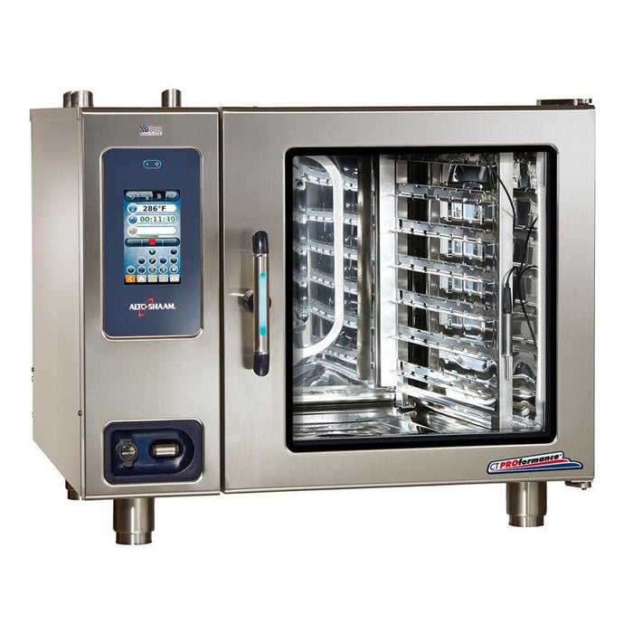 Alto-Shaam CTP7-20E 43.75" Combitherm Electric Boiler-Free 8-Pan Combi Oven with CoolTouch3 Controls - Nella Online