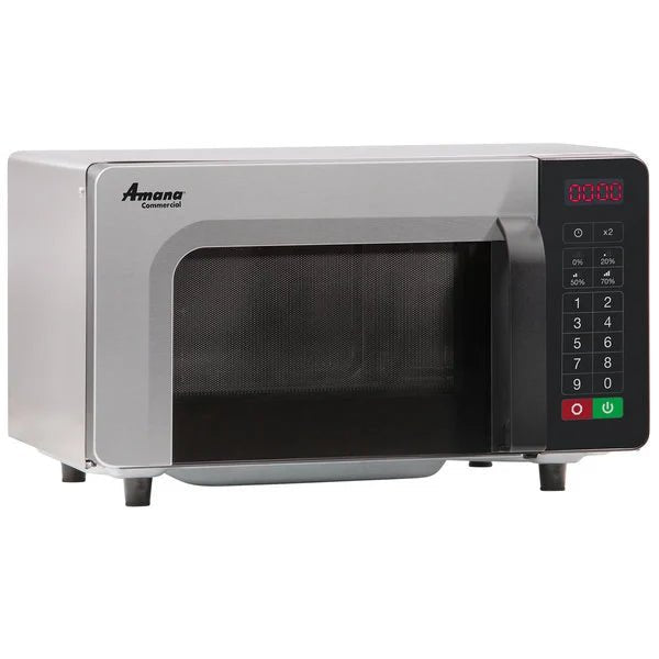 Amana RMS10TSA Commercial Microwave Oven With Push Button Control - Nella Online