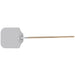 American Metalcraft 5616 16" x 18" Aluminum Pizza Peel with 38" Wooden Handle - Nella Online