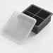 American Metalcraft SMSC4 4-Cube Square Silicone Ice Mold - Black - Nella Online