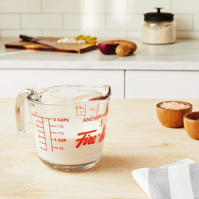 Anchor Hocking Fire-King 16 Oz. Glass Measuring Cup - 68451