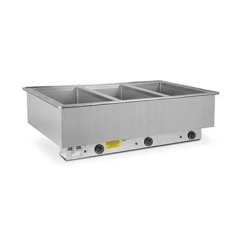 Atlas Metal WIH-5 3 Full-Size Pan Electric Hot Food Pan - 208/240V - Nella Online