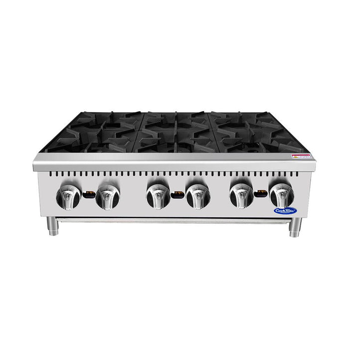Atosa ACHP-6 27" Heavy Duty Countertop Range - 192,000 Btu - Nella Online