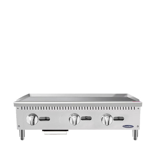 Wolf by Vulcan ASA36-24-LP Liquid Propane 36 Countertop Griddle with  Snap-Action Thermostatic Controls - 81,000 BTU