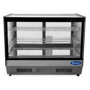 Atosa 27.6" CRDS-42 Full Service Countertop Refrigerated Display Case, 2 Shelves - Nella Online