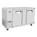 Atosa MBB69 68" Solid Two Door Back Bar Cooler - Nella Online
