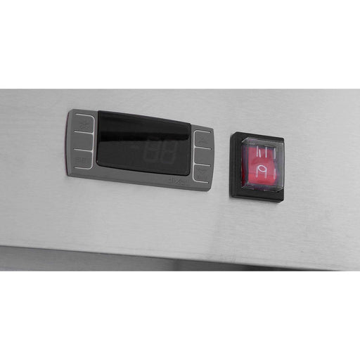 Atosa MBB90 90" Solid Three Door Back Bar Cooler - Nella Online