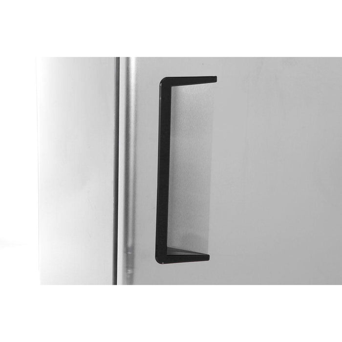Atosa MBF8003 Top Mount Solid Three Door Reach-In Freezer - 115/208-230V - Nella Online