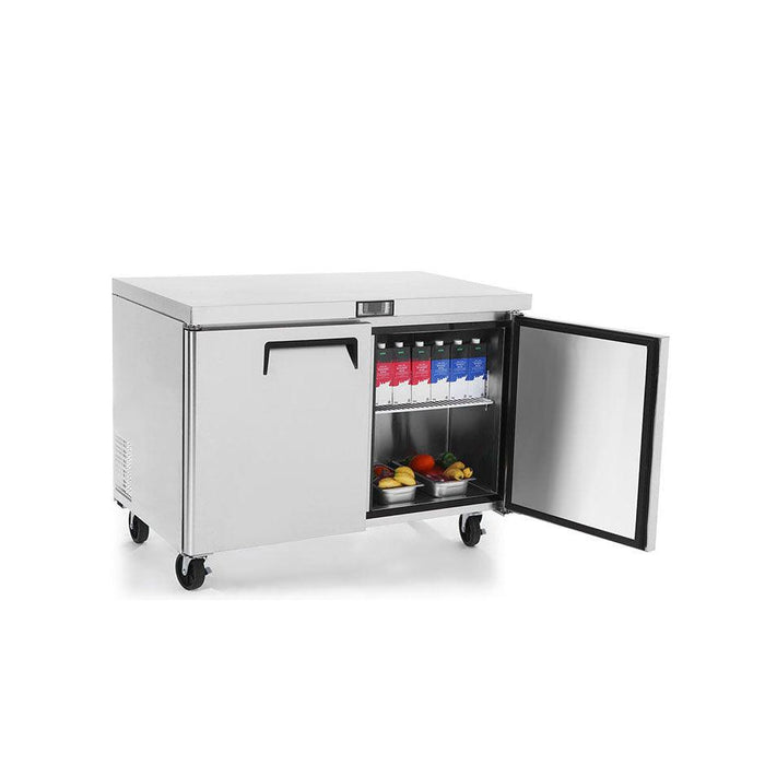 Atosa MGF8402 48" Two Door Undercounter Refrigerator - Nella Online