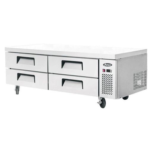 Atosa MGF8453 72" 4-Drawer Refrigerated Chef Base - Nella Online