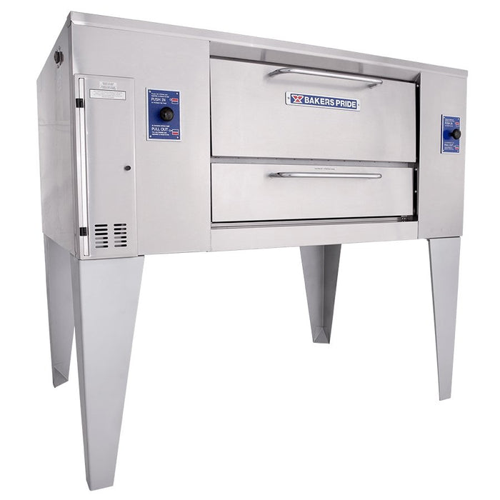 Bakers Pride D-125 D Superdeck Series 10" Deck Height with Analog Control - 125,000BTU - Nella Online
