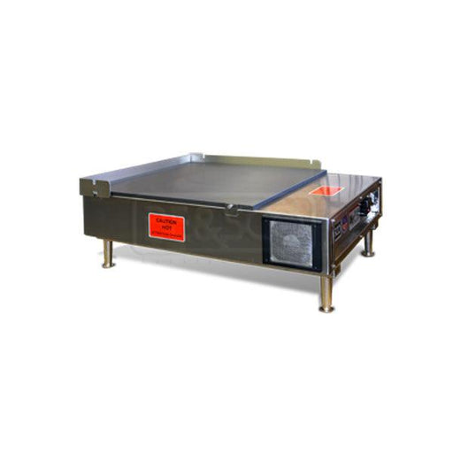 BE&SCO 32N-2X2 24" Countertop Tortilla Grill - 240V, 1 Phase - Nella Online