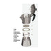 Bialetti Moka Express 3-Cup Stovetop Espresso Maker - 20361 - Nella Online