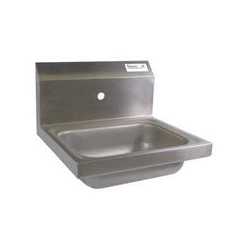 BK Resources BKHS-W-1410-1 14" x 10" x 5" Stainless Steel Sink - Nella Online