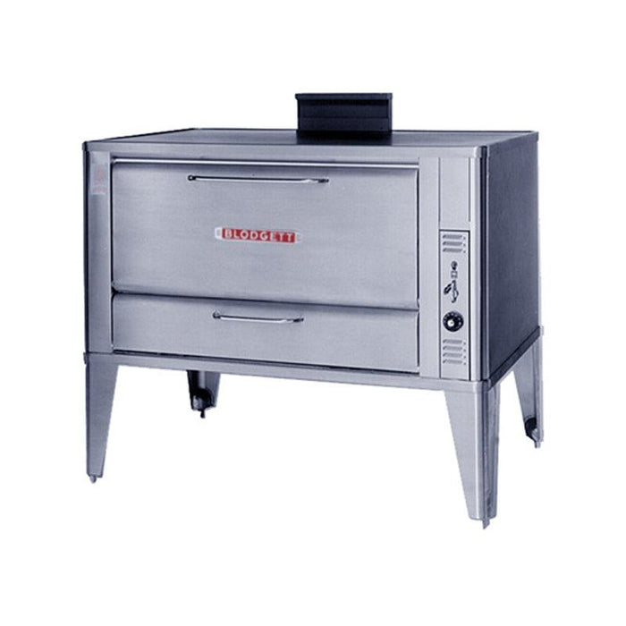 Blodgett 966 60" Stainless Steel Gas Single Pizza Oven - 50,000BTU - Nella Online
