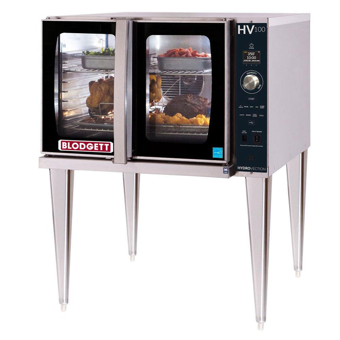 Blodgett HV-100G HydroVection Single Deck Full Size Natural Gas Convection Oven - 60,000 BTU - Nella Online