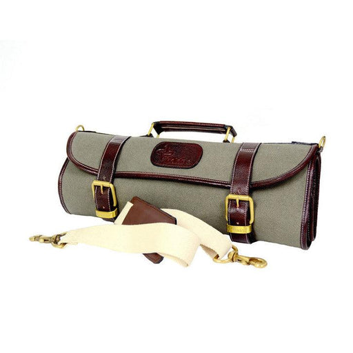 Boldric BOCKR108 15" 9-Pocket Canvas Roll Knife Bag - Green - Nella Online