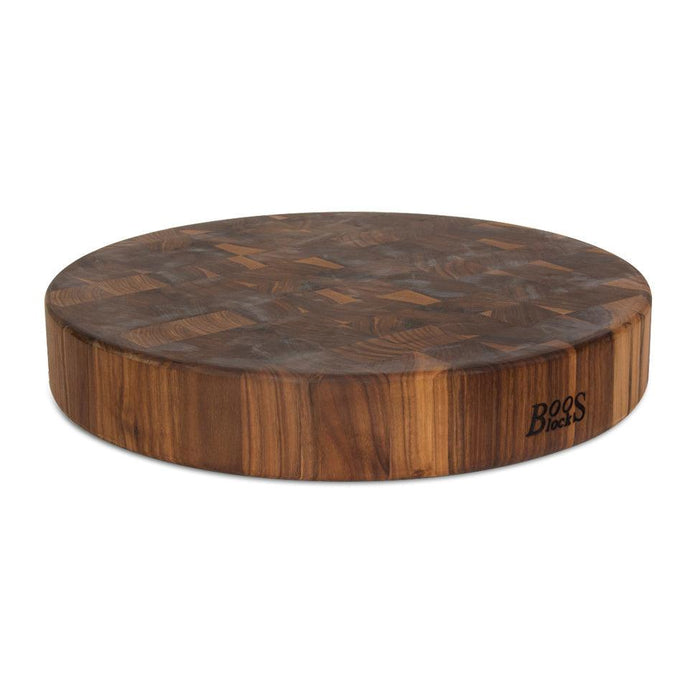 John Boos WAL-CCB183-R 18" Round Walnut Chopping Block