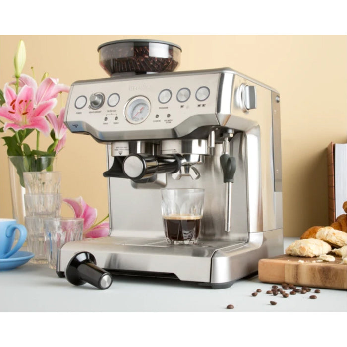 Breville BES870BSS The Barista Express Espresso Machine - Nella Online