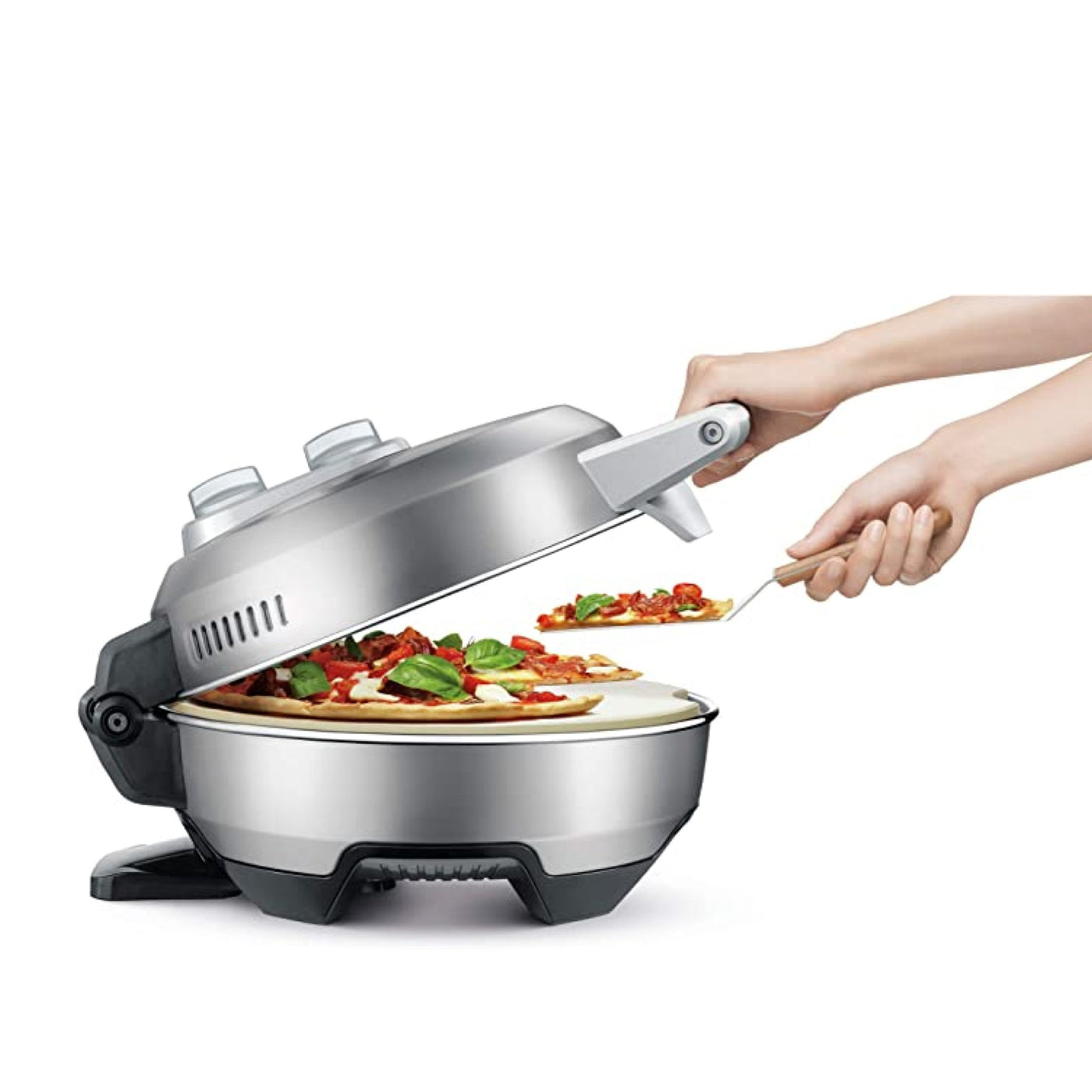 Breville BPZ600SIL The Crispy Crust Pizza Maker — Nella Online