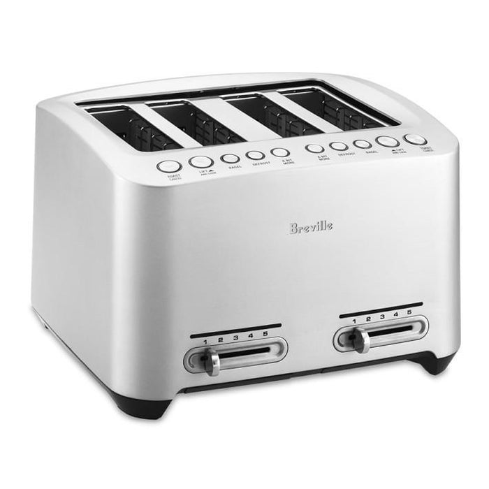 Breville Die-Cast 4 Slice Smart Toaster - BRBTA840XL - Nella Online
