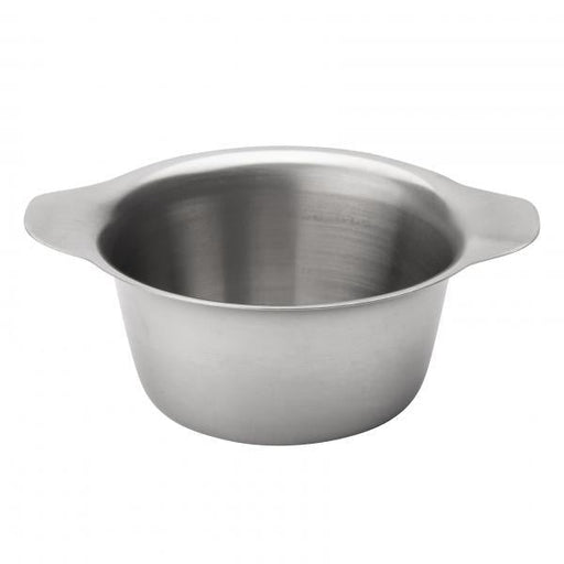Browne 515047 2 Oz. 2 Handle Stainless Steel Sauce Cup - Nella Online