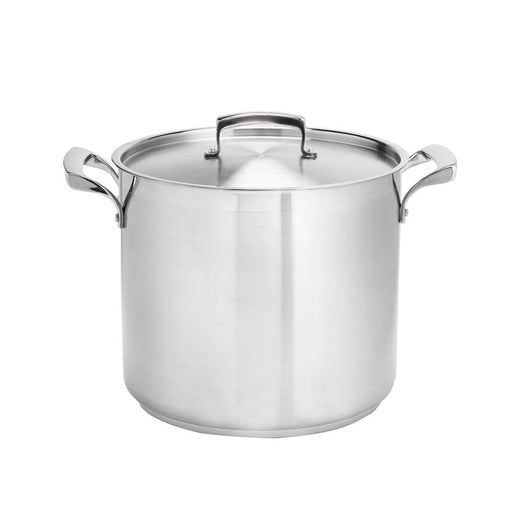 Browne 16 Qt. Thermalloy Stainless Steel Deep Stock Pot - 5723916 - Nella Online