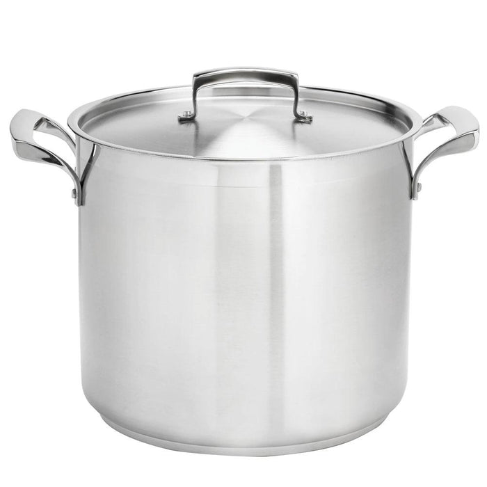 Browne 60 Qt. Thermalloy Stainless Steel Deep Stock Pot - 5723960 - Nella Online