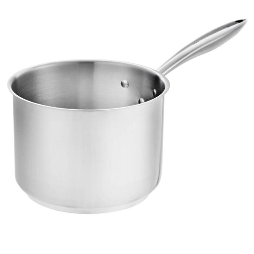 Browne 6 Qt. Thermalloy Stainless Steel Deep Saucepan - 5724036 - Nella Online